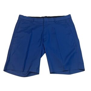 Alfani Men's Royal Blue Flat Front Stretch Shorts